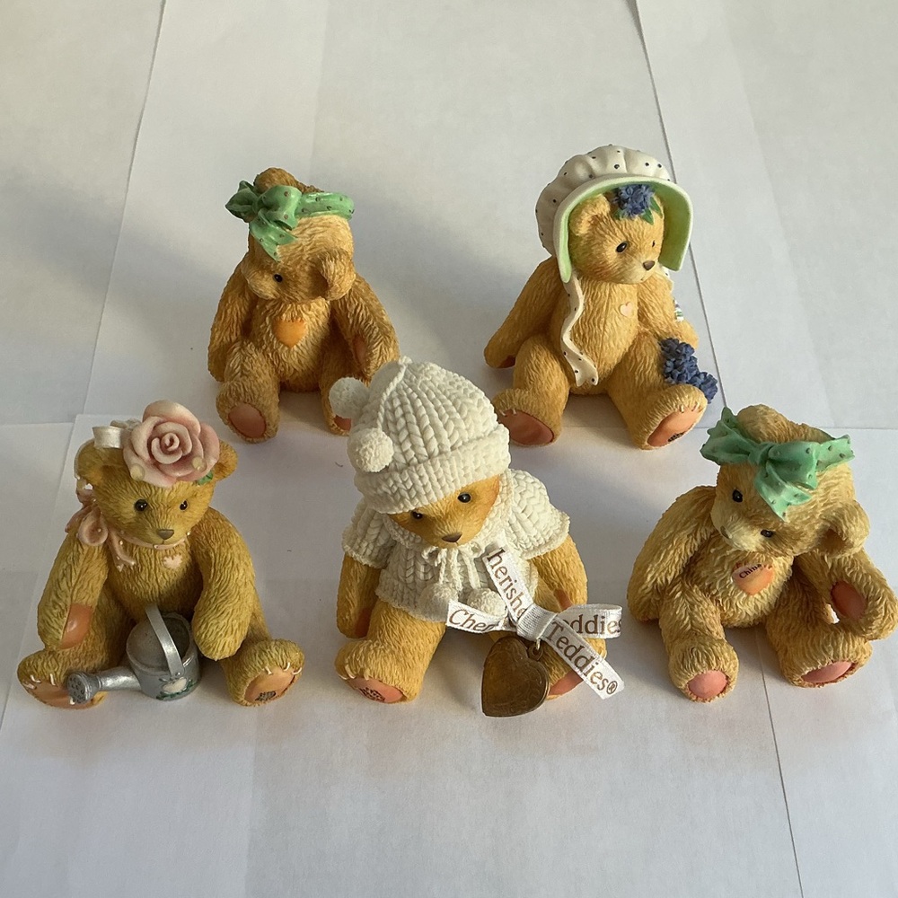 Set of Five Cherished Teddies